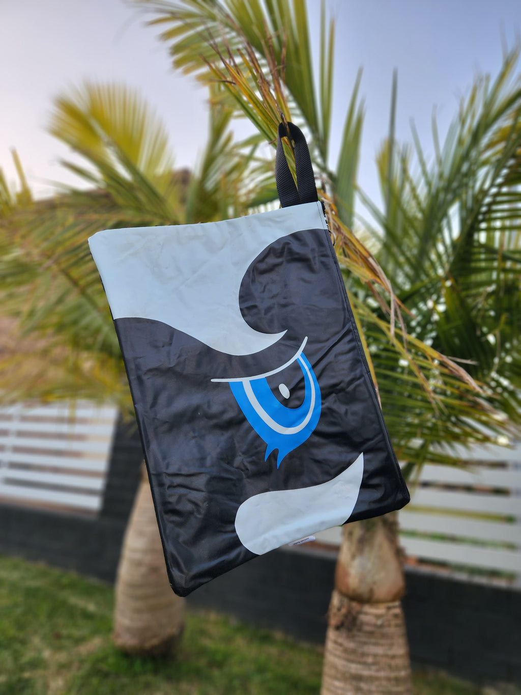 Recycled Pool Toy Jumbo Wet Bag: Whale of a time