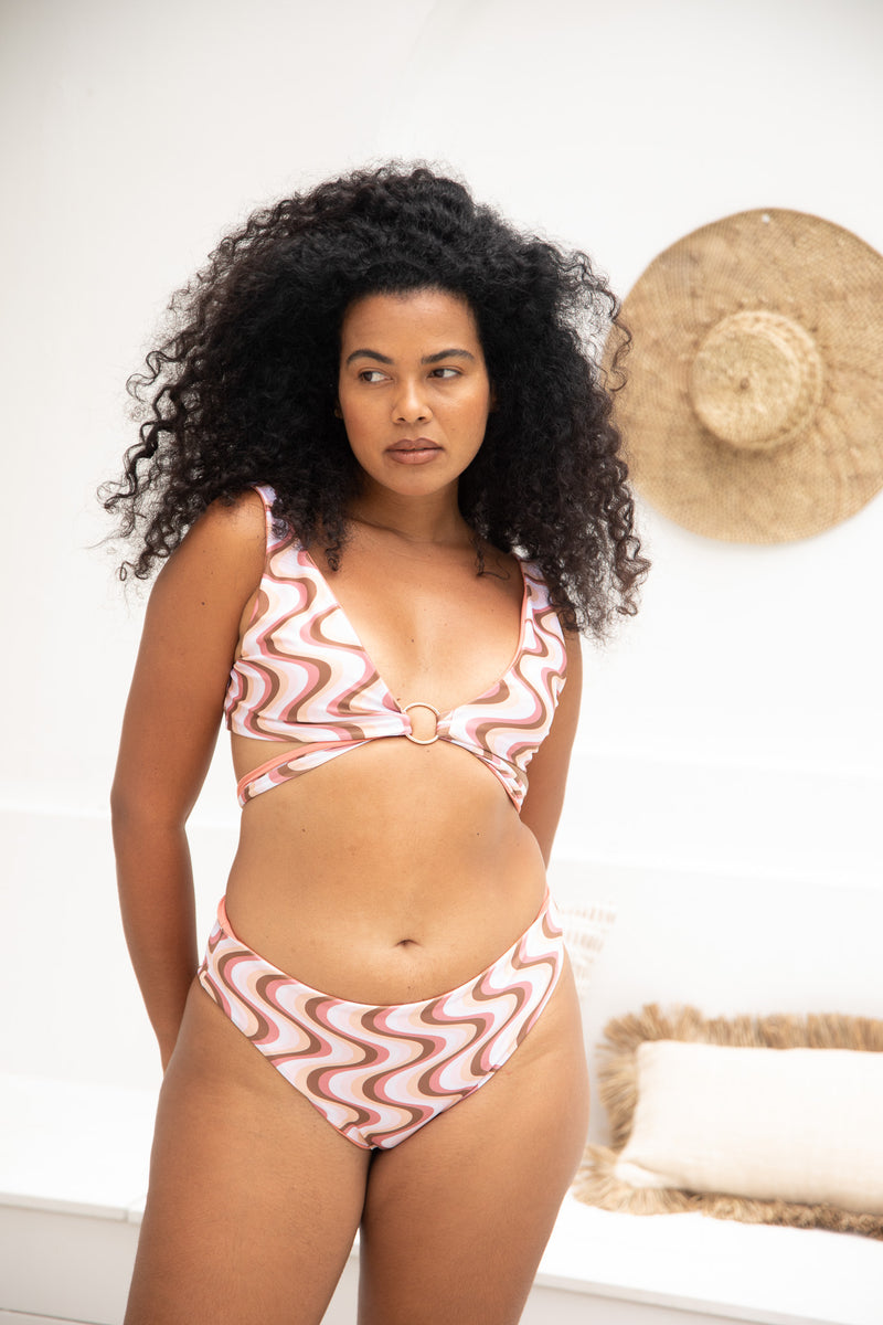 Aruba Swimwear, Sustainable Swimwear, Reversible High Waisted Bikini  Bottom