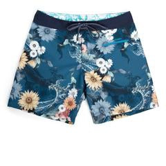 Burgh Eco Boardshorts - Wave Flower