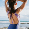 Lennox Surfsuit in Purple & Lily