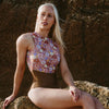 Lennox Surfsuit in Chocolate & Daisy