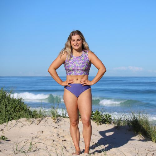 Bondi Crop in Lily