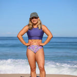 Bondi Crop in Purple