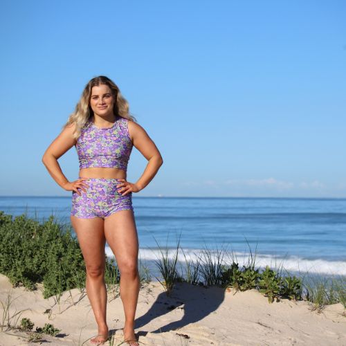 Bondi Crop in Lily