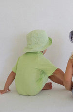 Kids Vali Bucket Hat - Melon Stripe