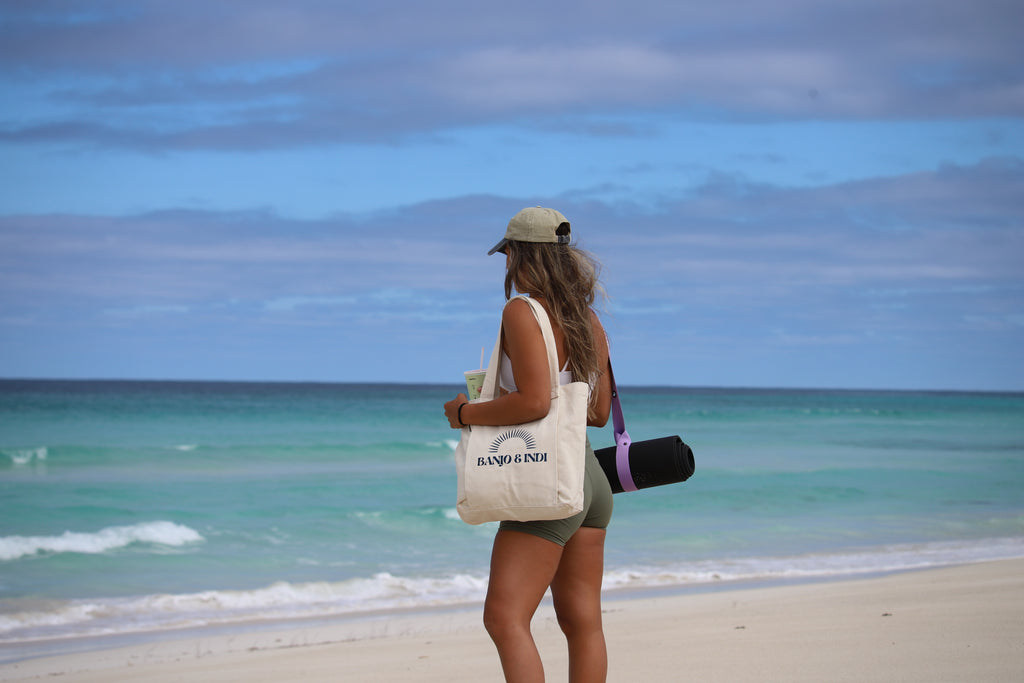 Canvas Yoga Bag | Sand