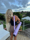 Cotton Yoga Strap | Purple