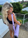 Cotton Yoga Strap | Purple