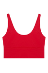 Punchy Surf Bikini Top - Red