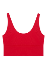 Punchy Surf Bikini Top - Red