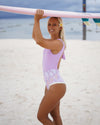 Lobitos Surf Suit - Lilac (Cheeky)