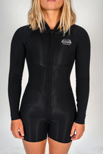 Yulex Spring Suit Front Zip | Black