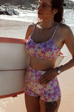 Kailani Top | Reversible | Berry Myrtle & Pink