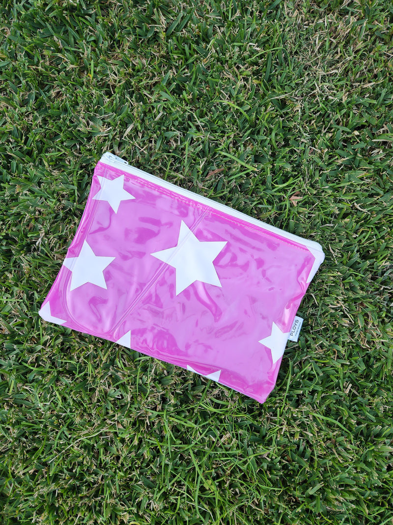 Recycled Pool Toy Maxi Pouch: Starstruck
