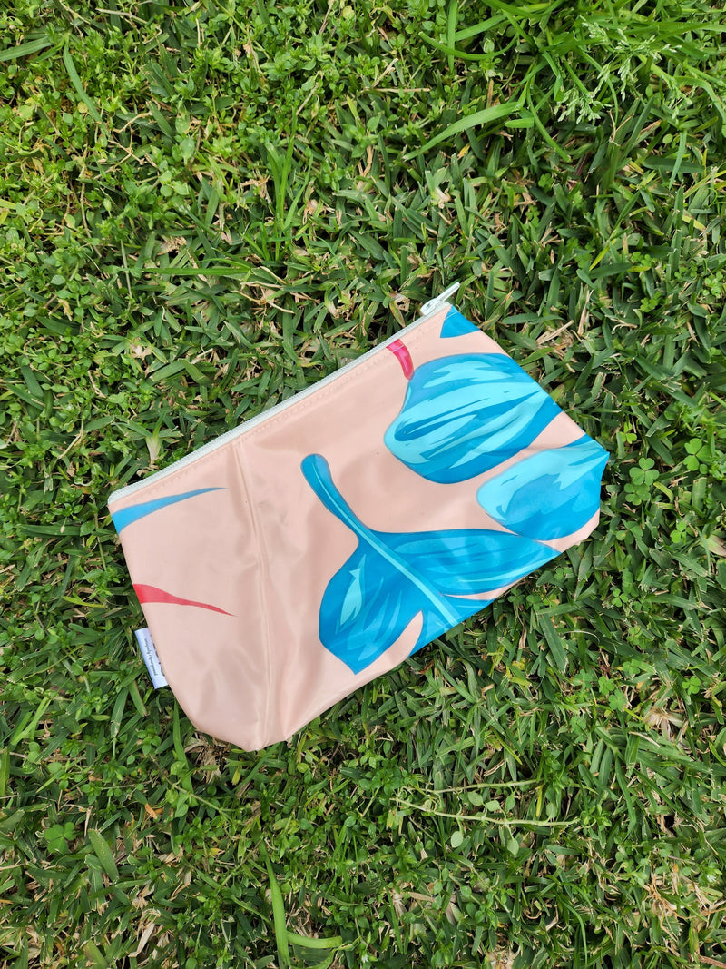 Recycled Pool Toy Toiletry Bag: Oasis