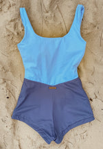 'Zicatela' Surf Suit - Pastel Blue (Boyleg)