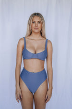 Shelly Bikini Top - Sapphire Blue
