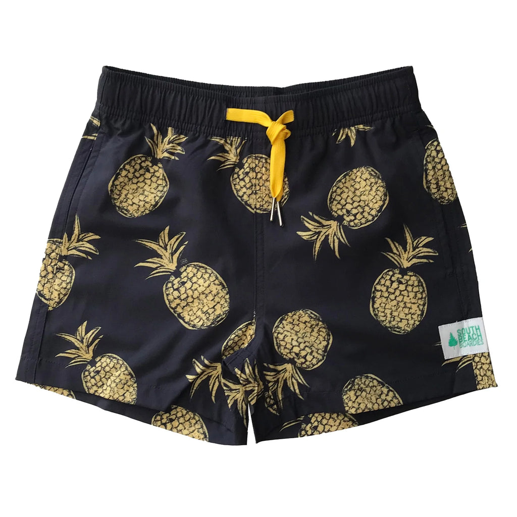 Boys pineapple swim best sale shorts