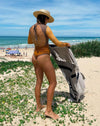 Lobitos Surf Suit - Long Sleeve - Rustic Boho (Cheeky)